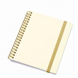 ゴールドリングハンディノート オフホワイトの商品画像