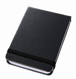 合皮カバー付箋セット(M) ブラックの商品画像