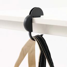 チャームラウンドバッグハンガー ブラックの商品画像