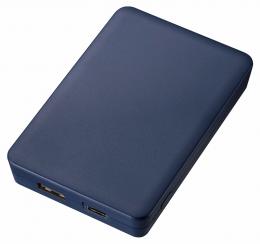 全面印刷できるモバイルチャージャー4000 スクエア ネイビーの商品画像