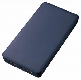 全面印刷できるモバイルチャージャー10000 スクエア ネイビーの商品画像