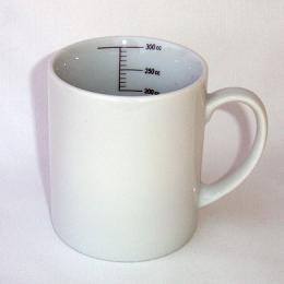 ホワイトオリジナルマグカップ(容量表示)　の商品画像