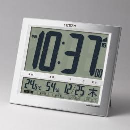 パルデジットワイド140　温湿度計付き時計 [名入れ別途お見積もり]の商品画像
