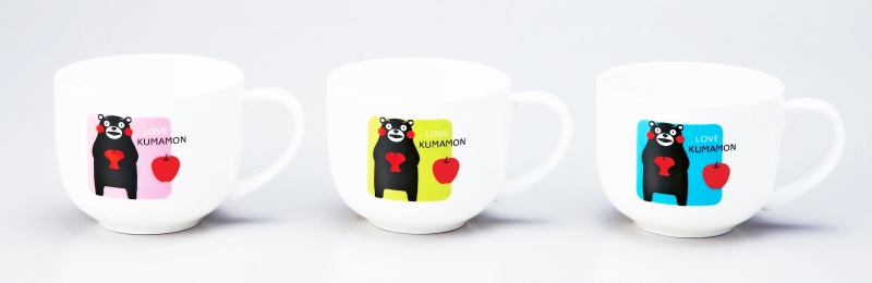 KUMAMON.スープカップ(ボンチャイナ)の商品画像