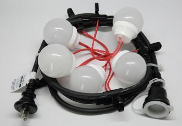 [店舗装飾品]LED提灯コード10灯 L10mの商品画像