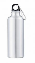 アルミスポーツボトル500(カラビナ付)　シルバーの商品画像