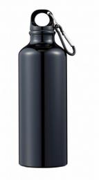 アルミスポーツボトル500(カラビナ付)　ブラックの商品画像