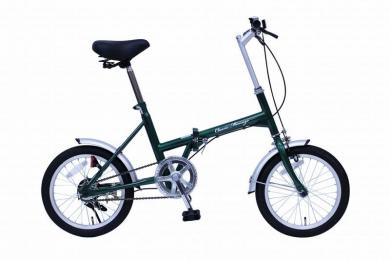 Classic  Mimugo  FDB16G/クラシックミムゴ　16インチ折畳自転車グリーンの商品画像
