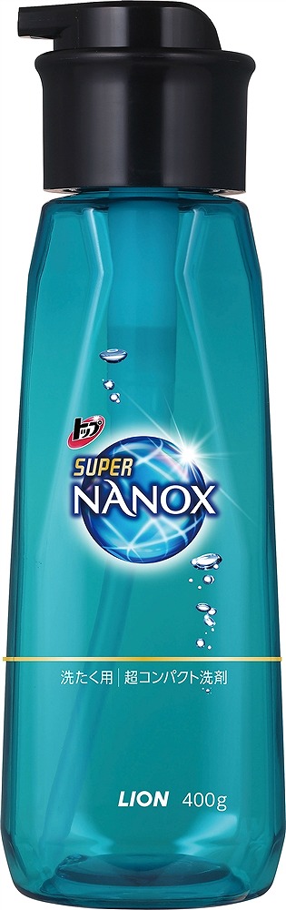 トップ スーパーnanoxプッシュボトル400g クリスタルソープの香り 洗濯洗剤 お店がどっとこむ ノベルティ商品 Bpm2445