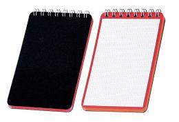 サイドカラーリングメモ(ブラック/レッド)の商品画像