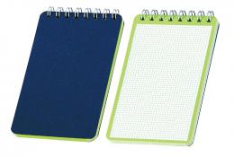 サイドカラーリングメモ(ネイビー/ライトグリーン)の商品画像