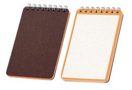 サイドカラーリングメモ(ブラウン/オレンジ)の商品画像