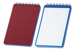 サイドカラーリングメモ(バーガンディ/ブルー)の商品画像