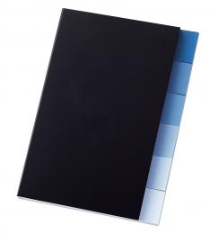 6+1付箋セット(グラデーション)(ブラック/ブルー)の商品画像