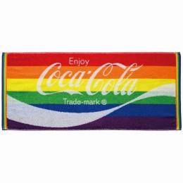 コカ・コーラ レインボー フェイスタオルの商品画像
