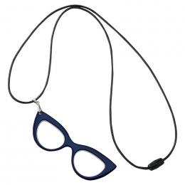 ネックストラップ付ポケットメガネ型ルーペ(ケース付)の商品画像