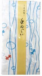 小紋手拭い 水流金魚の商品画像