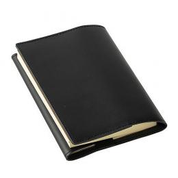本革文庫本カバー(黒)の商品画像