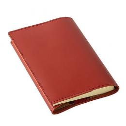 本革文庫本カバー(赤)の商品画像