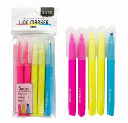 ラインマーカー ベーシック5Pの商品画像