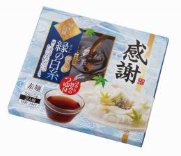 感謝 味わい涼麺 縁の白糸5束つゆ付の商品画像