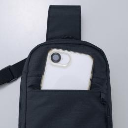 ファスナーポケット付きワンショルダーバッグの商品画像