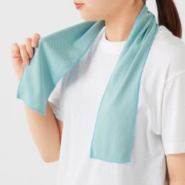 涼感マフラータオル(ポーチ入り)の商品画像