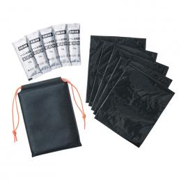 携帯トイレ5個セット(ポーチ入り)の商品画像