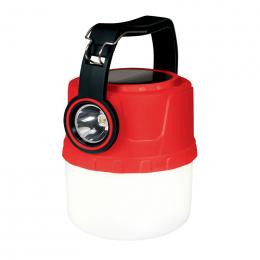 ソーラー&USB充電式マルチライト(レッド)の商品画像