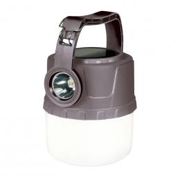 ソーラー&USB充電式マルチライト(グレー)の商品画像