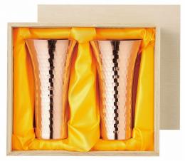 純銅ビアカップ380ml 2PCセットの商品画像