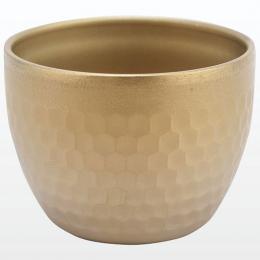 チタン槌目ぐい呑み(二重構造)シャンパンゴールドの商品画像