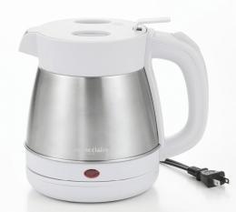 「マリ・クレール」こぼれにくいステンレス電気ケトル0.8?の商品画像