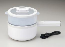 「ERETTO」”mono” 蒸し器兼用電気片手鍋18cmの商品画像