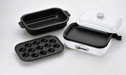 ソロホットプレート たこプレート・鍋付きの商品画像