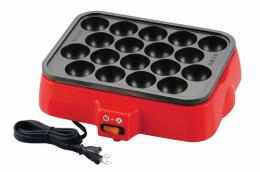 着脱式角型電気たこ焼き器の商品画像