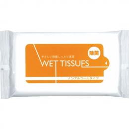 [名入れ代・版代込] 除菌　ノンアルコールウェット 10枚入の商品画像