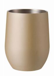 真空ステンレスサーモタンブラー390ml1個(シャンパンゴールド)の商品画像