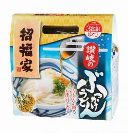 招福家 讃岐のぶっかけうどん3食組の商品画像