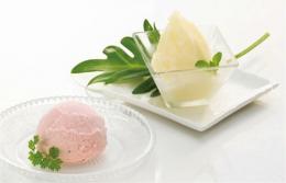 新潟ル レクチエシャーベット&越後姫アイスクリーム詰合せの商品画像