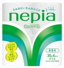 ネピア プレミアムロールトイレット4ロールダブル(30m)の商品画像