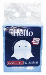 ハローコンパクトソフトパックティシュ150W4個組の商品画像