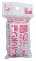 取り出しやすい手さげ付ロールポリ袋30枚入の商品画像