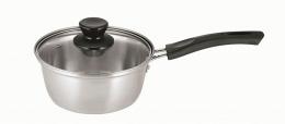 ニルワーカ IH対応 ステンレス製片手鍋 16cmの商品画像