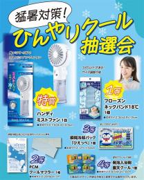 猛暑対策!ひんやりクール抽選会30人用の商品画像