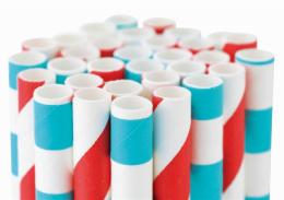 プラスチックスマート 紙ストロー15本組の商品画像