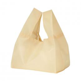 カラモ たっぷりマチのコンビニエコバッグ ベージュの商品画像