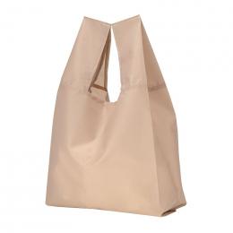 リライブ 100%再生PETクルクルたためるエコバッグ ベージュの商品画像