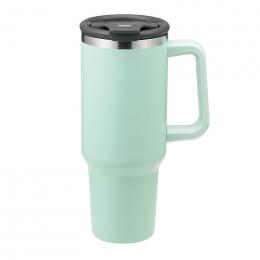 カラモ ハンドル付き真空ステンレスビッグタンブラー 1.2L ミントグリーンの商品画像