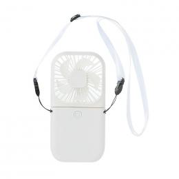 カラモ ネックストラップ付き3wayハンディファン ホワイトの商品画像